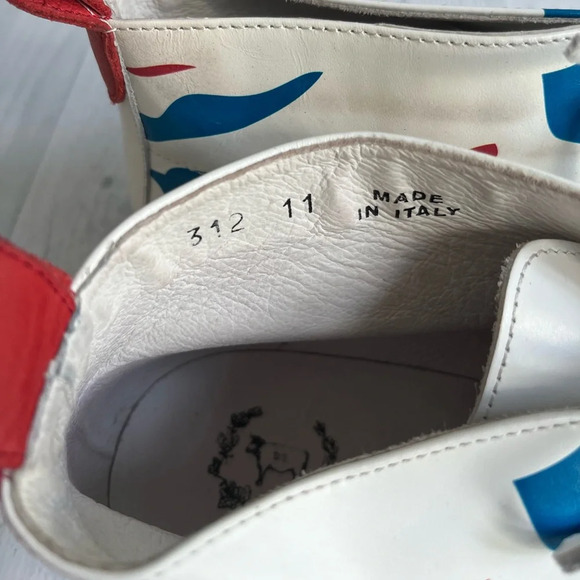 RARE Del Toro x Pepsi Live For Now Jaz Alto Leather Chukka Sneakers Size 11 - Picture 8 of 10